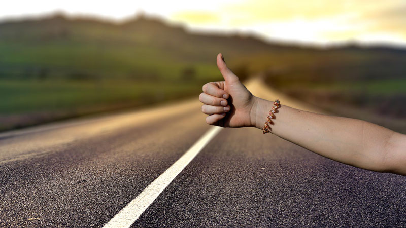 Hitchhiking in Italy