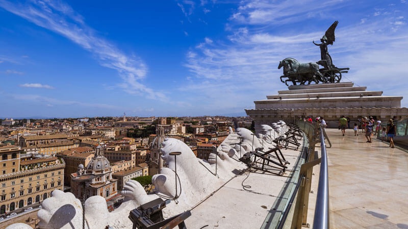 altare della patria lift 3 days in rome